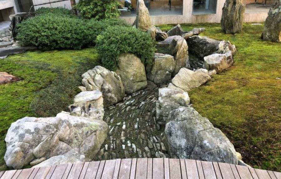 Johnson Museum Zen Garden