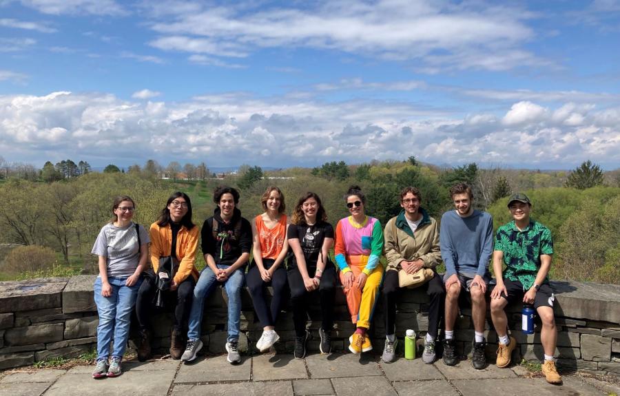 Logos undergraduate group hike with Agnes Callard