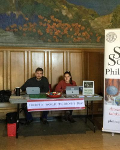 World Philosophy Day 2019 LOGOS at the Straight