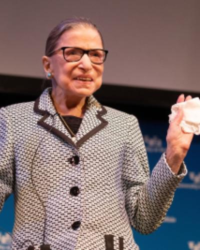 “Few in our era have done more to bring vital philosophical ideas to fruition in practical affairs than Ruth Bader Ginsburg,” the philosopher Kwame Anthony Appiah, chairman of the prize committee, said.